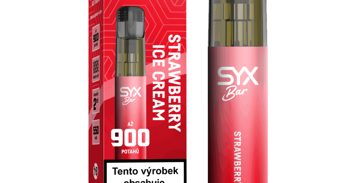 SYX BAR - Strawberry Ice Cream 16,5mg